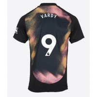 Maglia Calcio Leicester City Jamie Vardy #9 Seconda Divisa 2024-25 Manica Corta